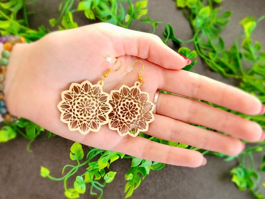 Boucles d&rsquo;oreilles &laquo;&nbsp;Flower&nbsp;&raquo;