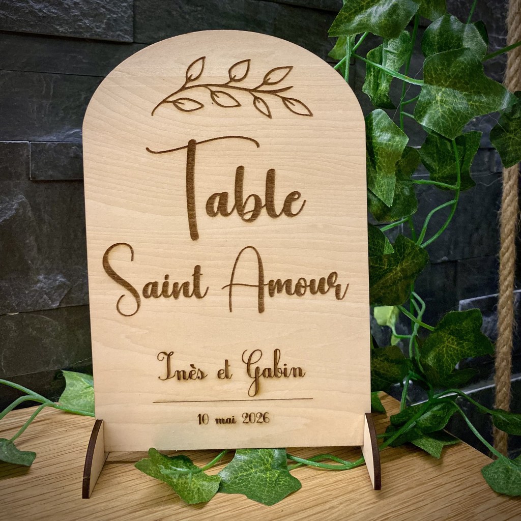 Nom / Numéro de&nbsp;table